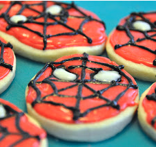 Spiderman cookies recipe