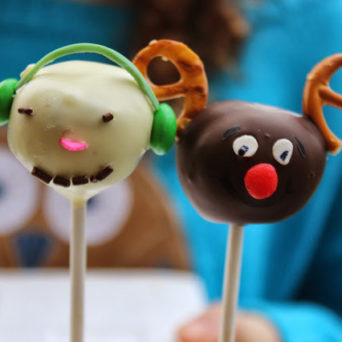 Reindeer and Snowman Cake Pops for the Holidays…