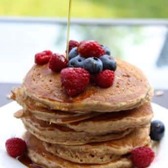 Thick, Fluffy Oatmeal Pancakes… and Food Trucks