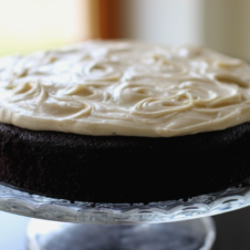 Guinness Chocolate Cake with Brown Butter Cream Cheese Icing