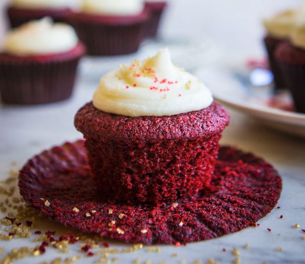 Red Velvet Cupcakes with Nutella Mousse - Dozen – Patty's Cakes