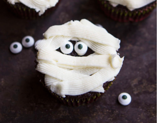 Mummy Cupcakes
