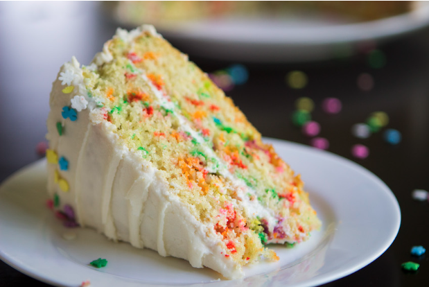 Funfetti Bundt Cake Birthday Cake - Baker by Nature