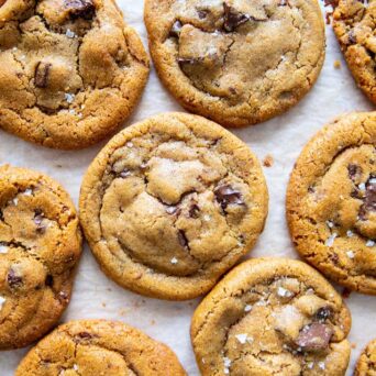 Big, Bold Brown Butter Chocolate Chip Cookies